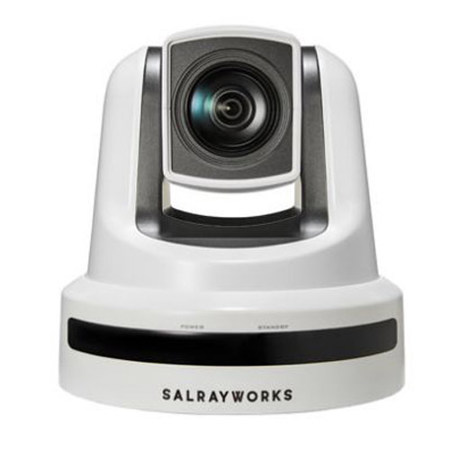 Salrayworks K-S30 Full HD NDI 1/2.8'' Exmor R CMOS Sensor 30x PTZ Camera, White