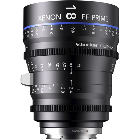 Schneider Xenon FF Prime 18mm T2.4 Lens with Arri PL Mount