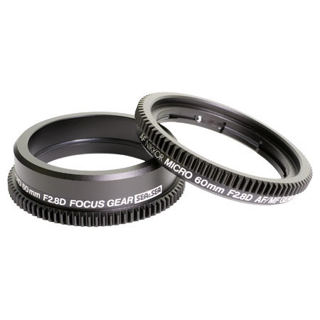 Sea & Sea Focus Gear for the NIKKOR 60mm AF f/2.8D Micro Lens #51300