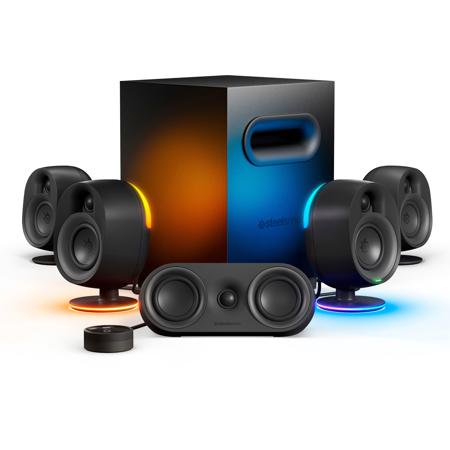 SteelSeries Arena 9 5.1 USB Surround Speaker System with 6.5" Active Subwoofer