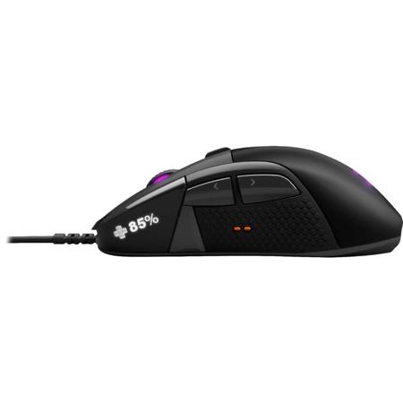 SteelSeries Rival 710 Gaming Mouse w/ 6.5' Cable, TrueMove3 Sensor, OLED Screen