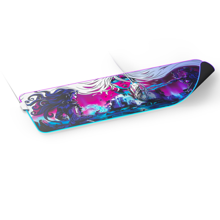 SteelSeries QcK Prism Neo Noir Limited Edition Cloth Gaming Mouse Pad, XL