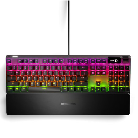 SteelSeries Apex 7 RGB Illumination Gaming Keyboard, Blue Switch