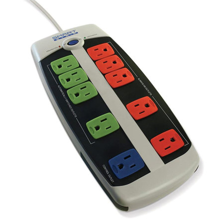 Smart Strip CCG4 10 Outlet Energy Saving Surge Protector