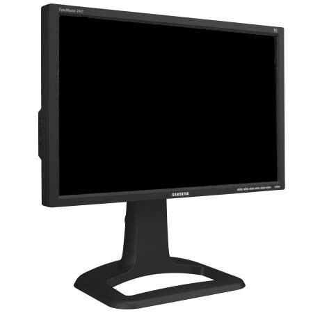Samsung SyncMaster 244T 24" High Definition Analog/Digital LCD Computer Monitor, 1920x1200, 500 cd/m2 Brightness, Black
