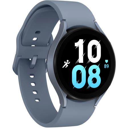 Samsung Galaxy Watch5 GPS + Bluetooth, 44mm Aluminum Case with Sport Band, Sapphire