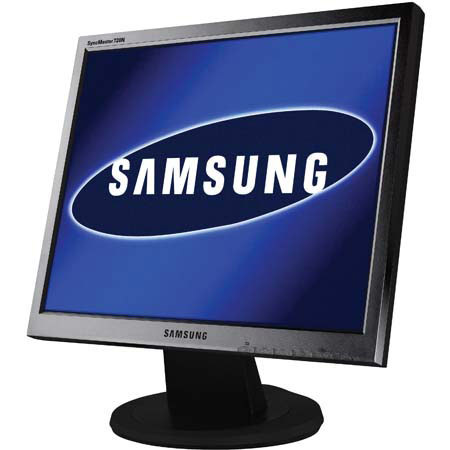 Samsung SyncMaster 720N-Black 17" Ultra Narrow Bezel LCD Computer Monitor, 1280x1024, 16.2 M Colors, 140 MHz Pixel Clock, Black