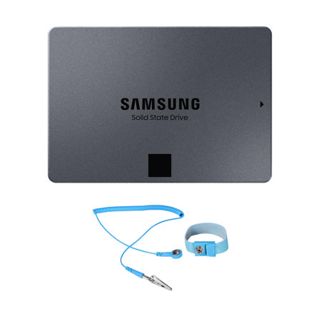 Samsung 870 QVO 8TB SATA III 2.5" Internal SSD, with 6' Anti-Static Wrist Strap