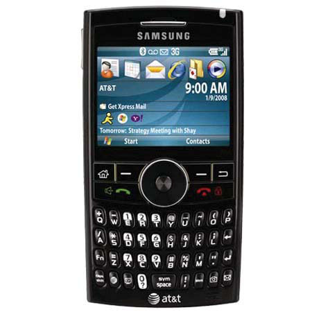 Samsung BlackJack II I617 Locked Smart Cellular Phone with 2.0 Megapixel Camera for AT&T, GSM Technology, Black