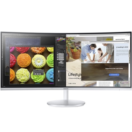 Samsung C34F791 34" Ultra Wide Quad HD Curved Monitor