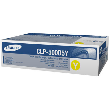 Samsung CLP-500D5Y Yellow Color Laser Toner