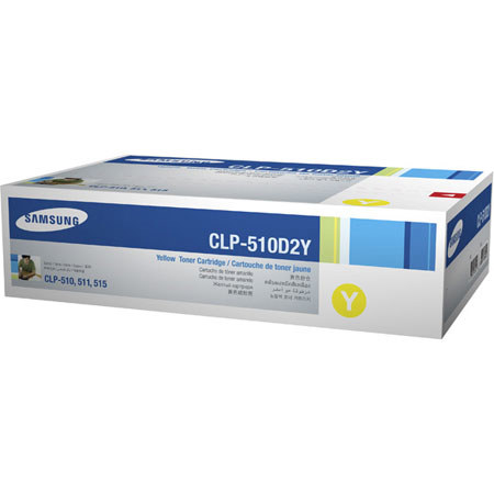 Samsung CLP-510D2Y Yellow Color Laser Toner Cartridge