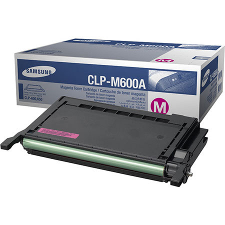 Samsung CLP-M600A Magenta Color Laser Toner Cartridge