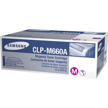 Samsung CLP-M660A Magenta Color Laser Toner Cartridge