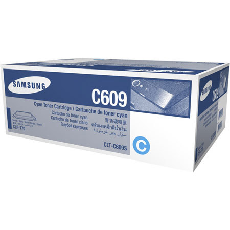 Samsung CLT-C609S Cyan Color Laser Toner Cartridge