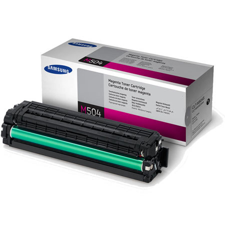 Samsung CLT-M504S Magenta Toner Cartridge, 1800 Page Yield