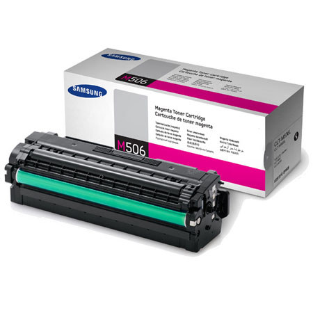 Samsung CLT-M506S Magenta Toner Cartridge, 1500 Page Yield