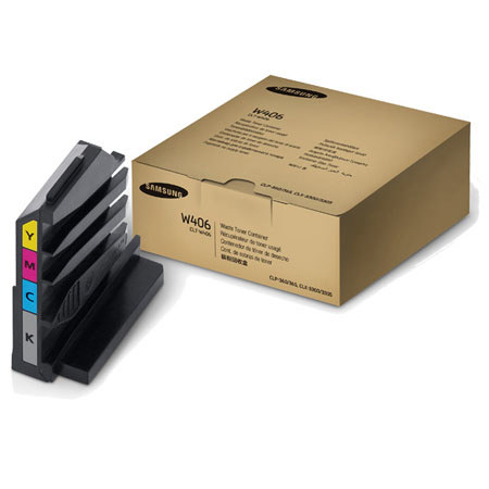 Samsung CLT-W406 Waste Toner Container, Black 7K, Color 1.5K Capacity
