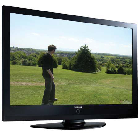 Samsung FP-T6374 63" Plasma Television with 1080p Resolution, Bluetooth Connectivity, 2.2 Channel Dome Speakers