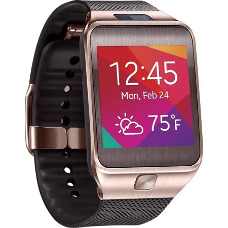 Samsung Gear 2 Smartwatch, Gold Brown
