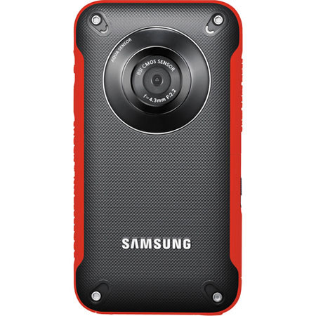 Samsung HMX-W300 Pocket Camcorder, Red