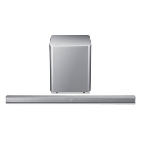 Samsung HW-F551 2.1 Channel Sound Bar System with Wireless Subwoofer, Silver