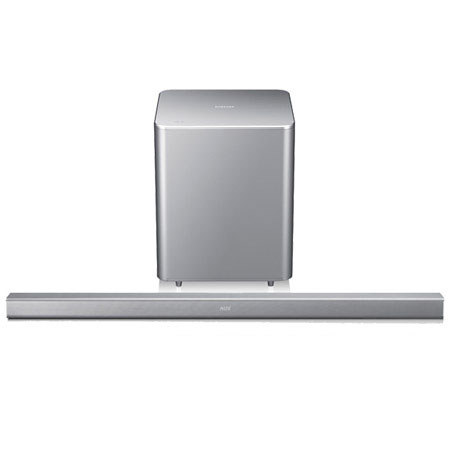 Samsung HW-H551 2.1 Channels Home Theater Wireless Soundbar System, Silver