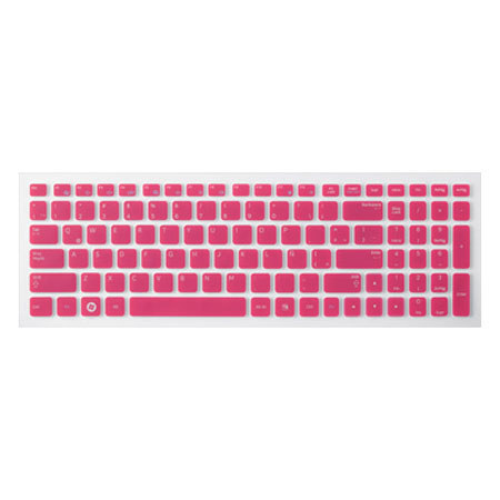 Samsung Keyboard Skin for Samsung 15.6" Series 3 - Spanish, Pink