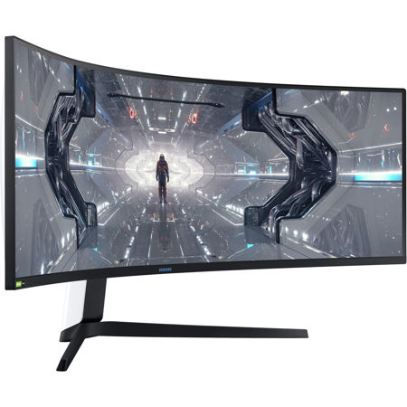 Samsung Odyssey G9 49" 32:9 Dual QHD 240Hz Curved VA QLED HDR Gaming Monitor