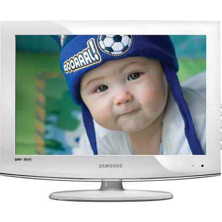 Samsung LN-22A451 22" LCD High-Definition HDTV Television with 3000:1 Contrast Ratio, White