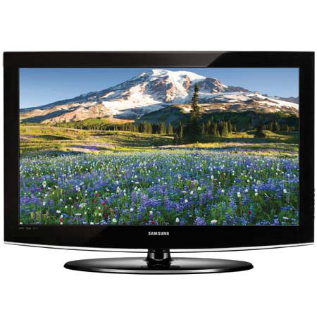 Samsung LN-37A450 37" LCD High Definition HDTV Television with 10,000:1 Contrast Ratio, Black