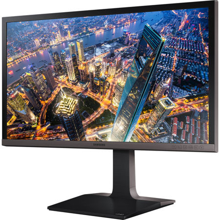 Samsung U28E850R 28" 16:9 4K UHD TN LED LCD Monitor w/FreeSync, Black & Silver