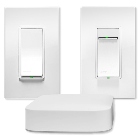 Samsung SmartThings Hub & Leviton Z-Wave Plus Bundle