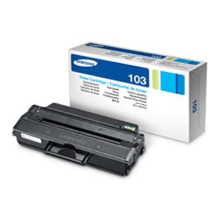 Samsung MLT-D103L Toner Cartridge, 2500 Pages Yield, Black