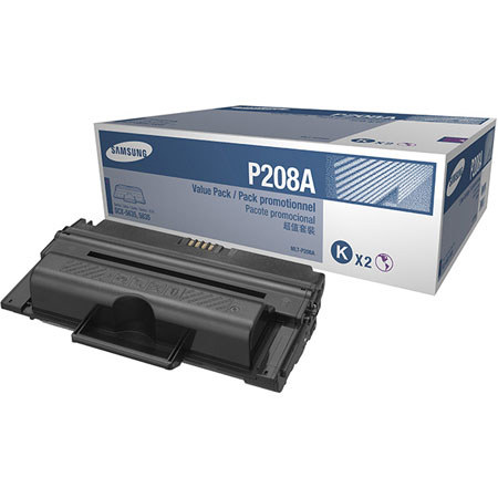 Samsung MLT-P208A 2-Pack High Yield Toner Cartridges