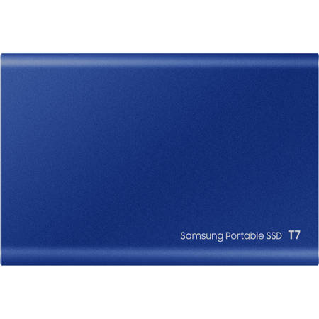 Samsung T7 2TB USB 3.2 Gen 2 Type-C Portable External SSD, Blue