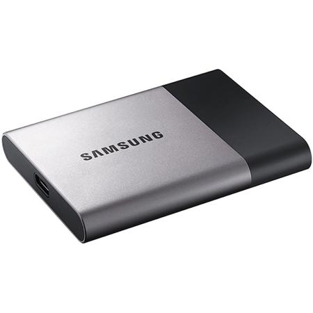 Samsung Portable SSD T3 250GB Solid State Drive, USB 3.1, AES Encryption