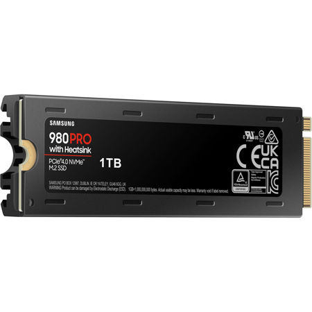 Samsung 980 PRO 1TB PCIe Gen4 NVMe M.2 Internal SSD with