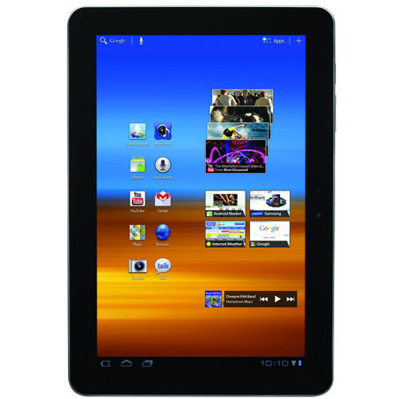 Samsung 32GB Galaxy Tab 10.1" WiFi Tablet, Metallic Gray