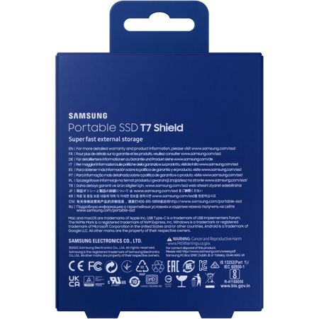 Samsung T7 Shield 1TB ネイビー　互換ケース付 Samsung T7 Shield 1TB USB 3.2 Gen 2 Type-C External SSD