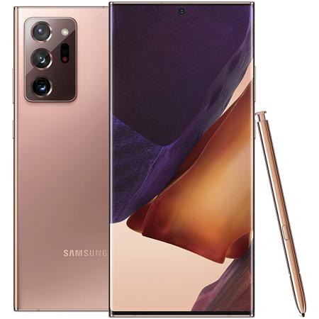 Samsung Galaxy Note20 Ultra 5G 6.9" 128GB 1-SIM, 12GB RAM,Unlocked,Mystic Bronze