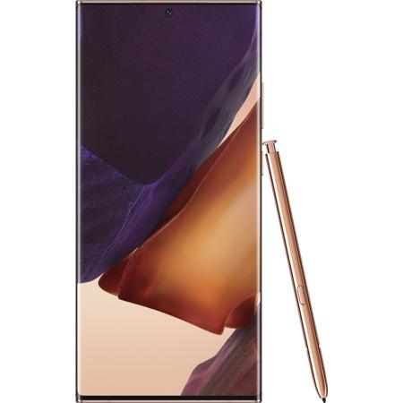 Samsung Galaxy Note20 Ultra 6.9" 256GB Dual-SIM, 8GB RAM, Unlocked,Mystic Bronze