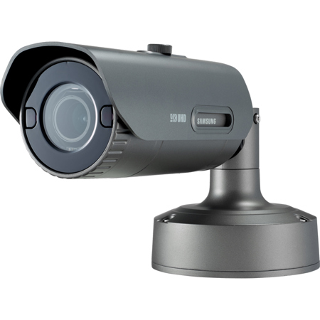 Samsung P Series 4K 12MP Max Network IR Bullet Camera with Night Vision