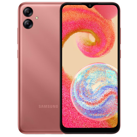 Samsung Galaxy A04e 6.5" HD+ 32GB 2-SIM 4G LTE Smartphone, 3GB, Unlocked, Copper