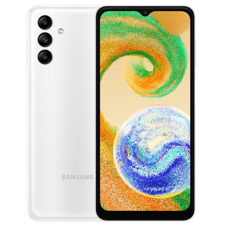 Samsung Galaxy A04s 6.5" HD+ 64GB 2-SIM 4G LTE Smartphone, 4GB, Unlocked, White
