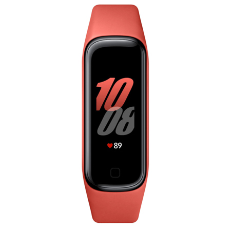 Samsung Galaxy Fit2 Band with Full Color AMOLED Display, Scarlet