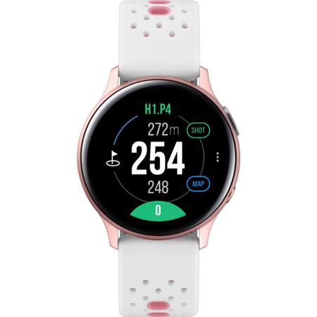 Samsung Galaxy Watch Active2 Golf Edition with Bluetooth, 44mm, Pink Gold