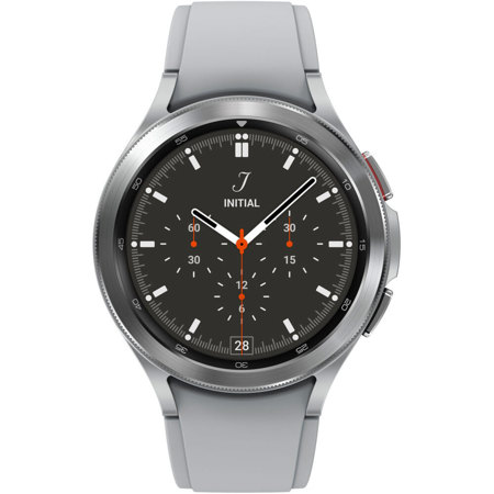Samsung Galaxy Watch4 Classic, 46mm, Silver SM-R890NZSAXAA - Adorama
