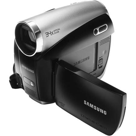 Samsung SC-DX103 DVD Camcorder with 2.7" LCD Display, 34x Optical Zoom, USB 2.0 Interface