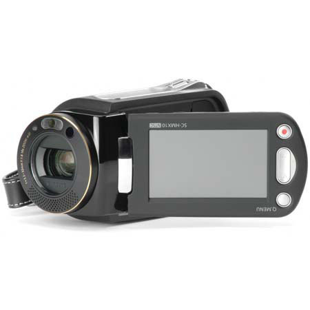 Samsung SC-HMX10C HD Camcorder with SDHC Memoery card Slot, 2.7" LCD Display, 10x Optical Zoom, USB 2.0 Interface